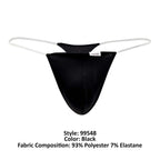 CandyMan Invisible Micro Thongs - Black