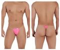 CandyMan Invisible Micro Thongs - Hot Pink