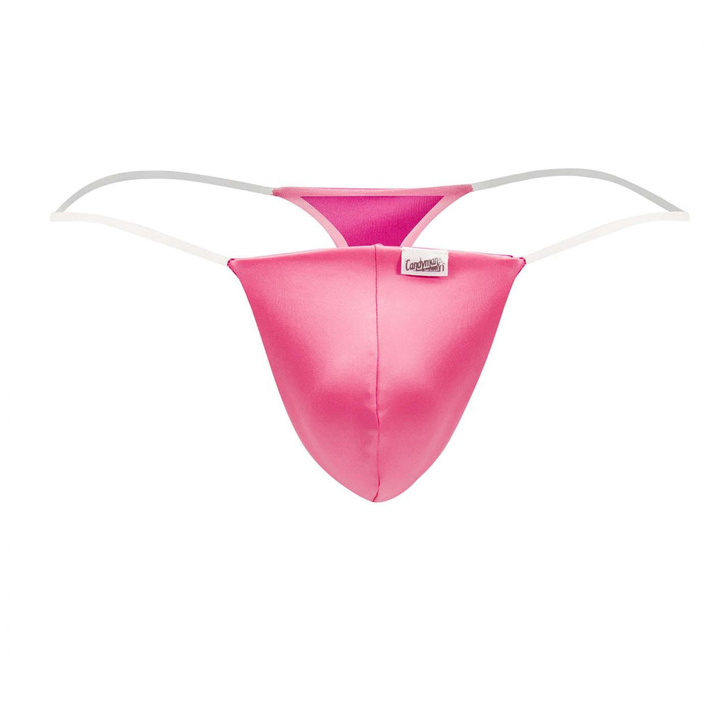 CandyMan Invisible Micro Thongs - Hot Pink