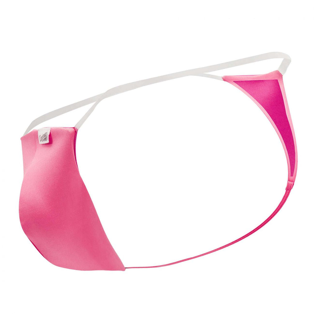 CandyMan Invisible Micro Thongs - Hot Pink