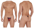 CandyMan Invisible Micro G-String - Red Prints