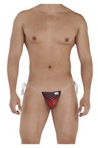 CandyMan Invisible Micro G-String - Red Prints
