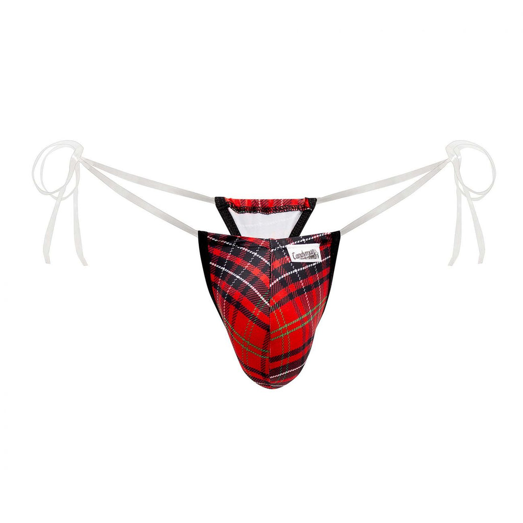 CandyMan Invisible Micro G-String - Red Prints