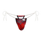 CandyMan Invisible Micro G-String - Red Prints