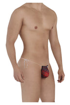 CandyMan Invisible Micro G-String - Red Prints