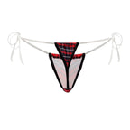 CandyMan Invisible Micro G-String - Red Prints