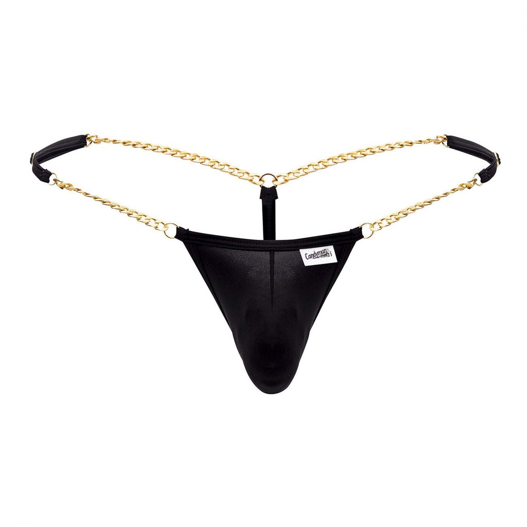 CandyMan Chain G-String - Black