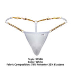 CandyMan Chain G-String - White
