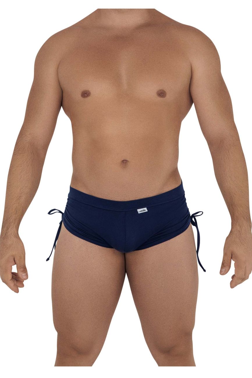 CandyMan Lounge Pajama Shorts - Navy