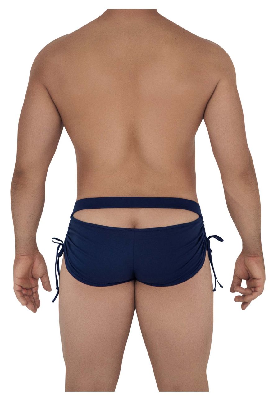 CandyMan Lounge Pajama Shorts - Navy