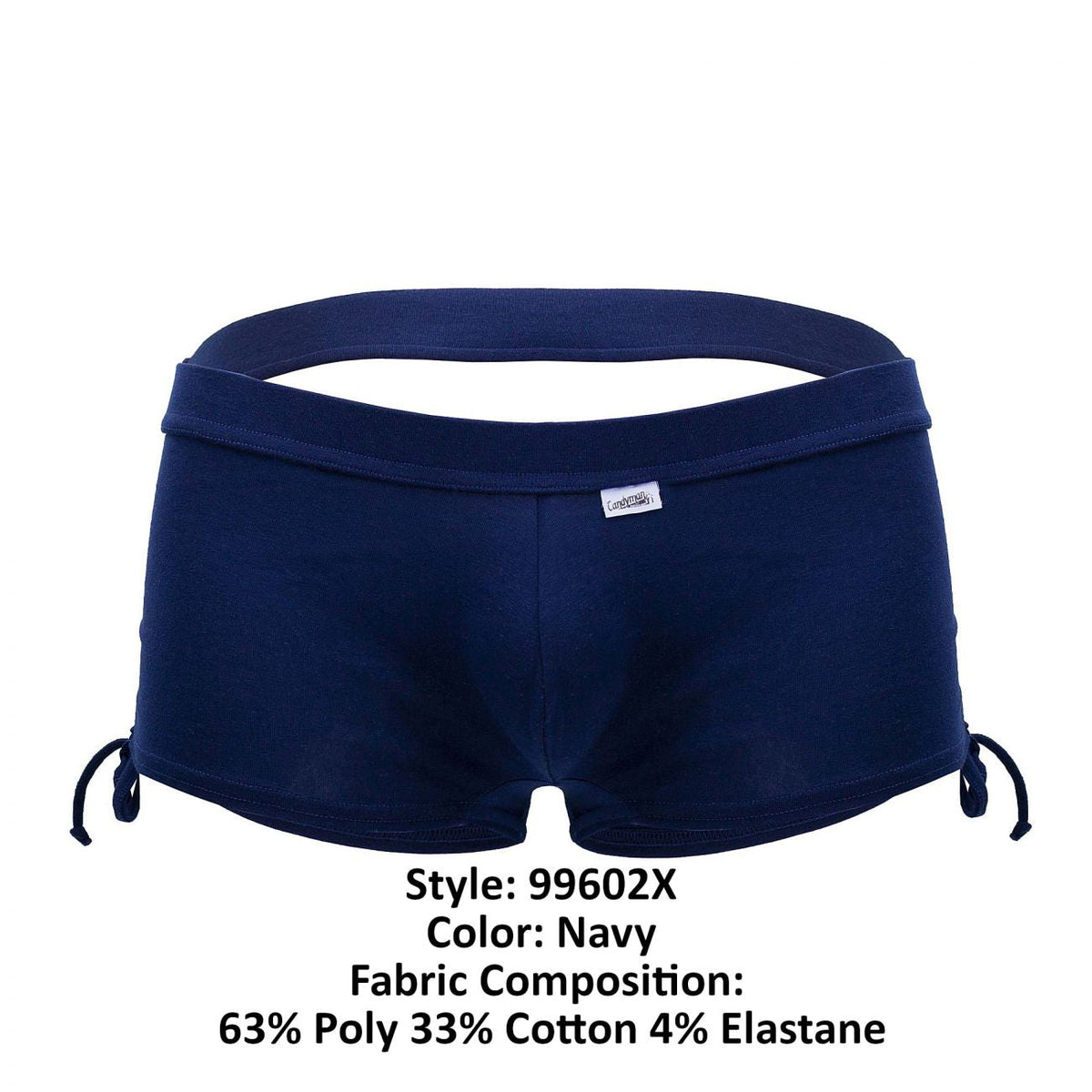 CandyMan Lounge Pajama Shorts - Navy