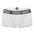 CandyMan Trouble Maker Lace Trunks - White