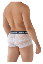 CandyMan Trouble Maker Lace Trunks - White