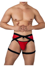 CandyMan Garter Jockstrap - Red
