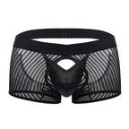 CandyMan Opaque Pouch Mesh Trunks - Black