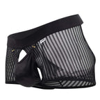 CandyMan Opaque Pouch Mesh Trunks - Black