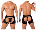 CandyMan Chaps Thongs - Black