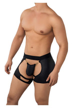 CandyMan Chaps Thongs - Black