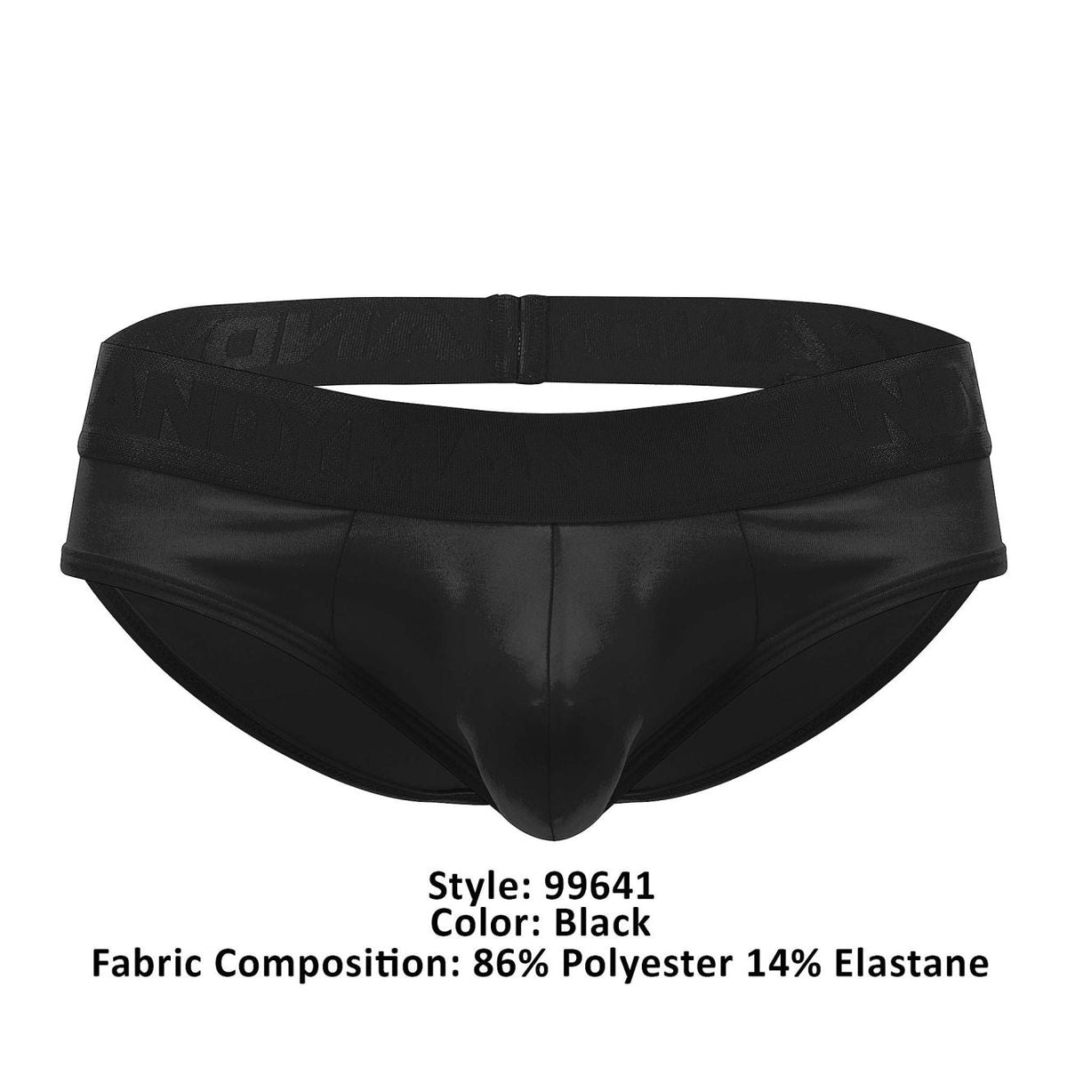 CandyMan Shorty Briefs - Black
