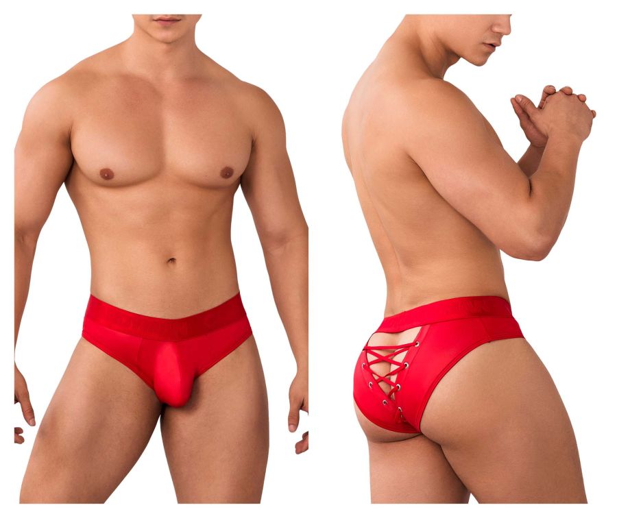CandyMan Shorty Briefs - Red