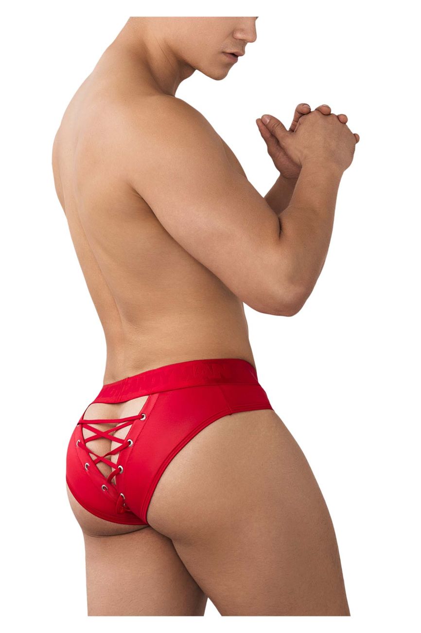 CandyMan Shorty Briefs - Red