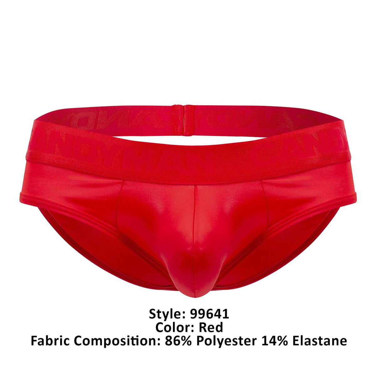 CandyMan Shorty Briefs - Red