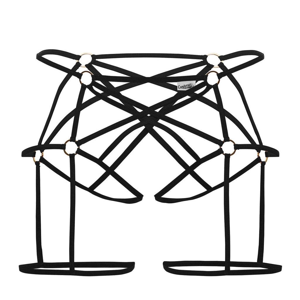 CandyMan Cage Jockstrap - Black