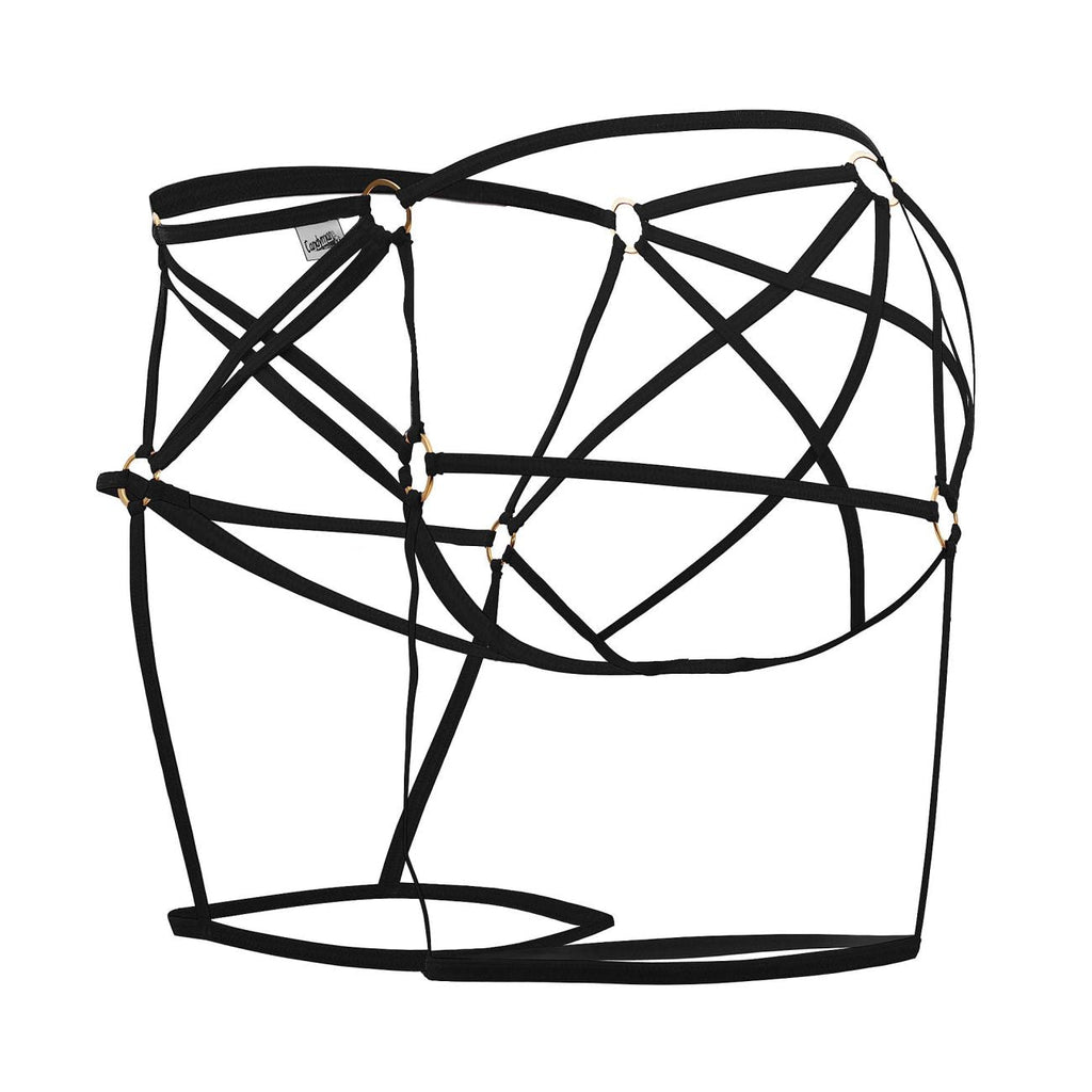 CandyMan Cage Jockstrap - Black