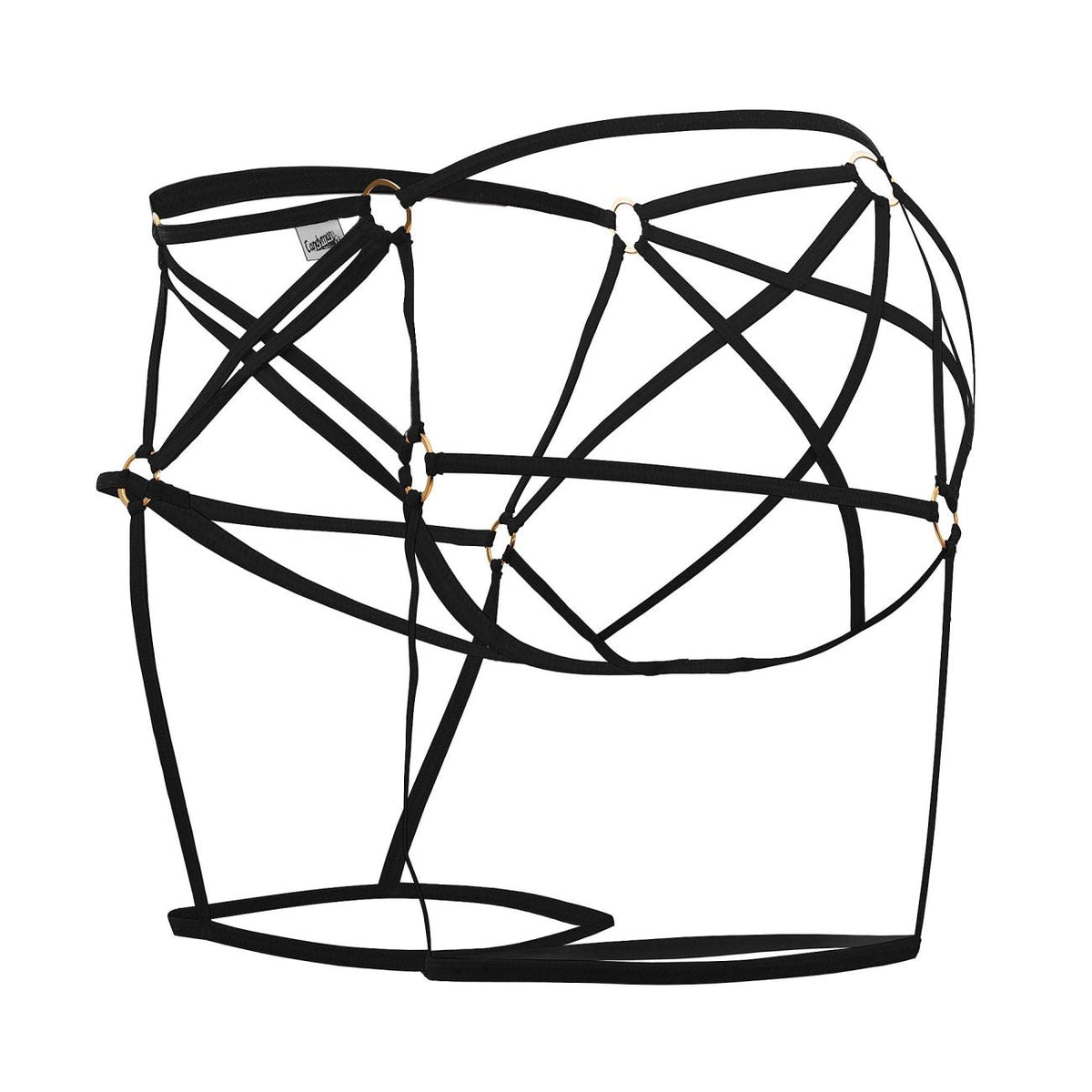 CandyMan Cage Jockstrap - Black