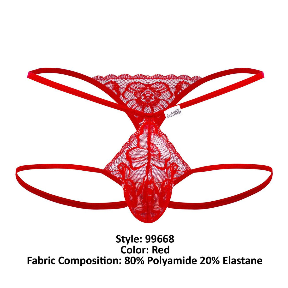 CandyMan Jock Thongs - Red