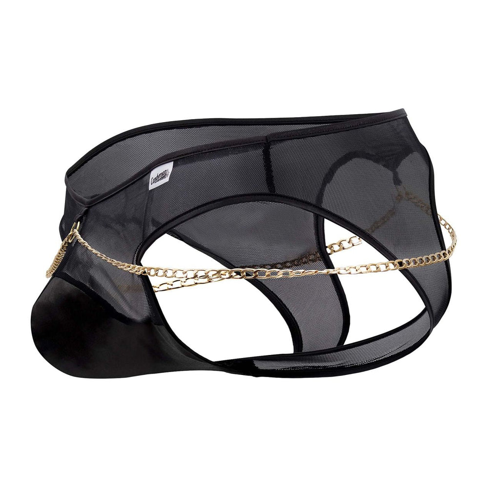 CandyMan Chain Jock Briefs - Black
