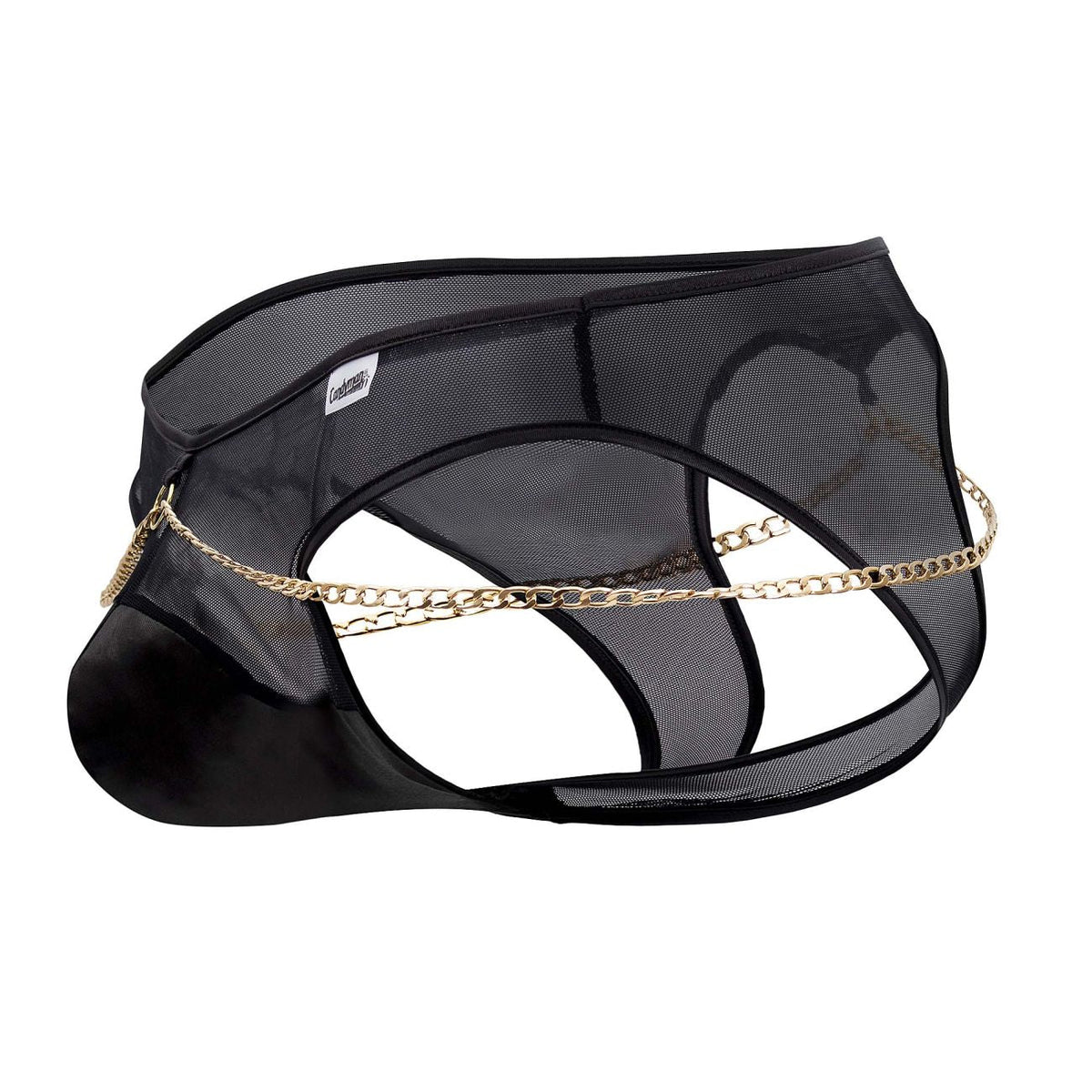 CandyMan Chain Jock Briefs - Black
