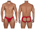CandyMan Chain Jock Briefs - Red