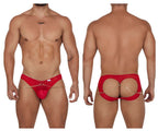 CandyMan Chain Jock Briefs - Red