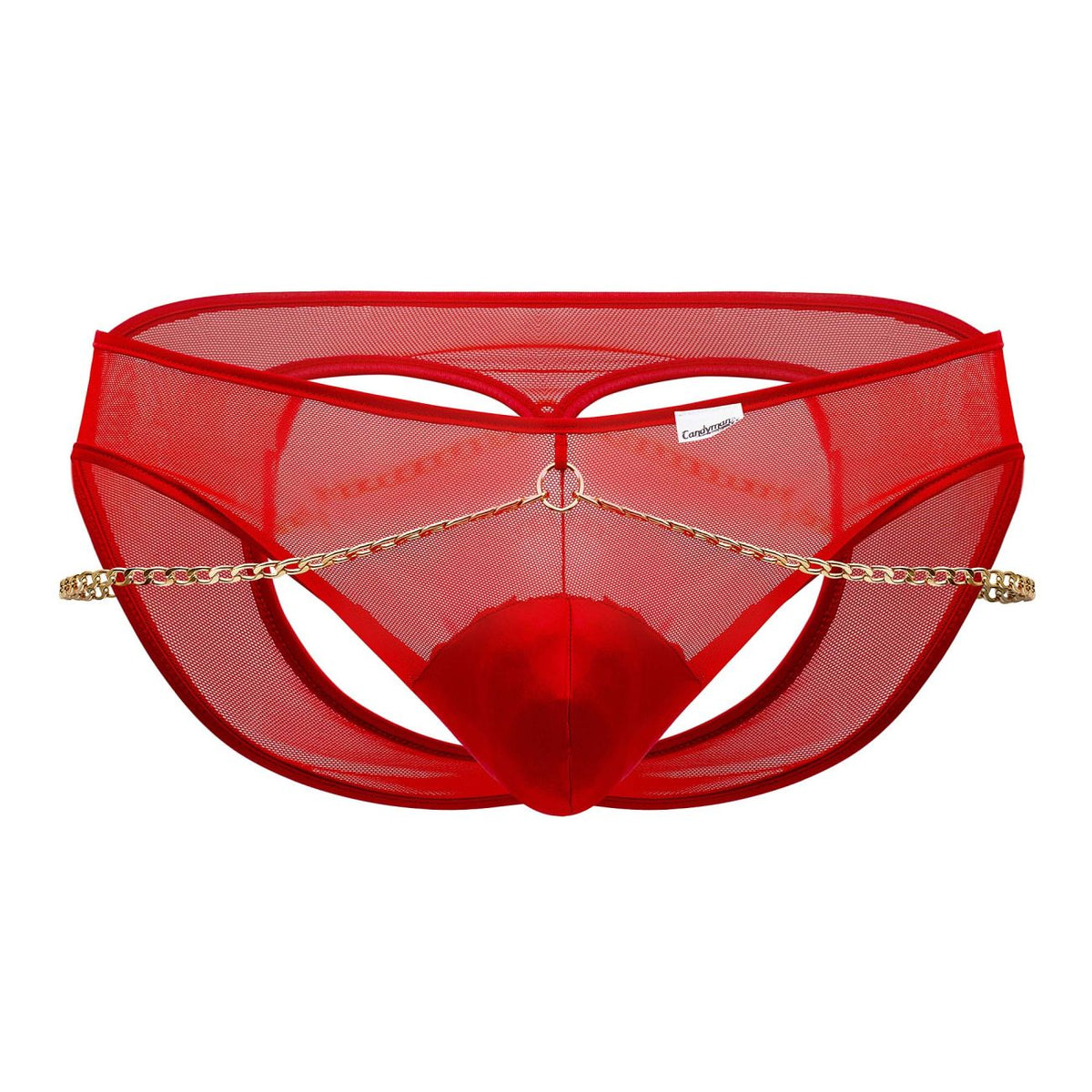 CandyMan Chain Jock Briefs - Red