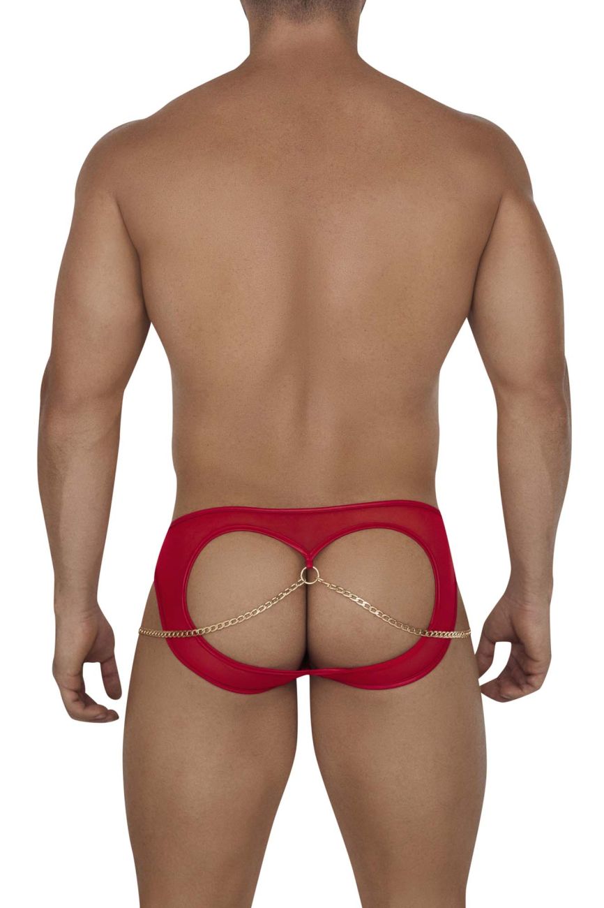 CandyMan Chain Jock Briefs - Red