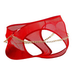 CandyMan Chain Jock Briefs - Red