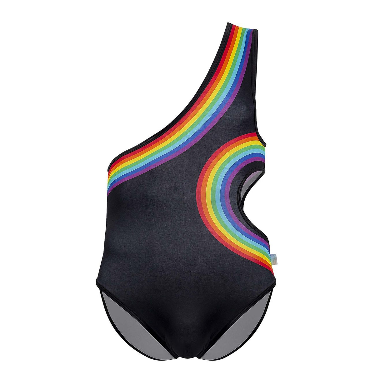 CandyMan Rainbow Bodysuit - Black