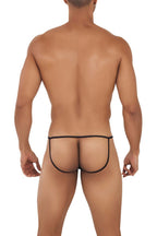 CandyMan Micro Lace Jockstrap - Black