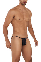 CandyMan Micro Lace Jockstrap - Black