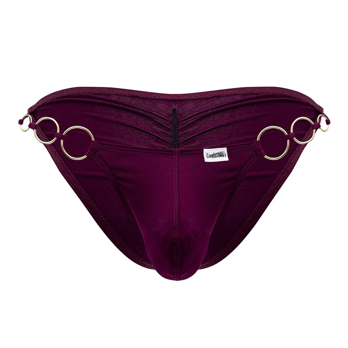 CandyMan Holes in One Bikini - Burgundy