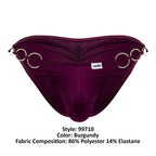 CandyMan Holes in One Bikini - Burgundy