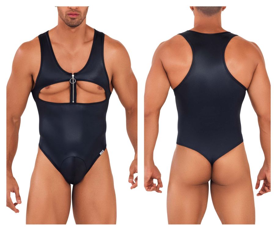 CandyMan Work-N-Play Bodysuit - Black