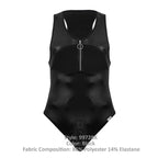 CandyMan Work-N-Play Bodysuit - Black