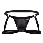 CandyMan Garter Jockstrap - Black