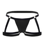 CandyMan Garter Jockstrap - Black