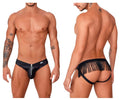 CandyMan Fringe Jockstrap - Black
