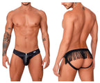 CandyMan Fringe Jockstrap - Black