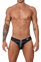 CandyMan Fringe Jockstrap - Black