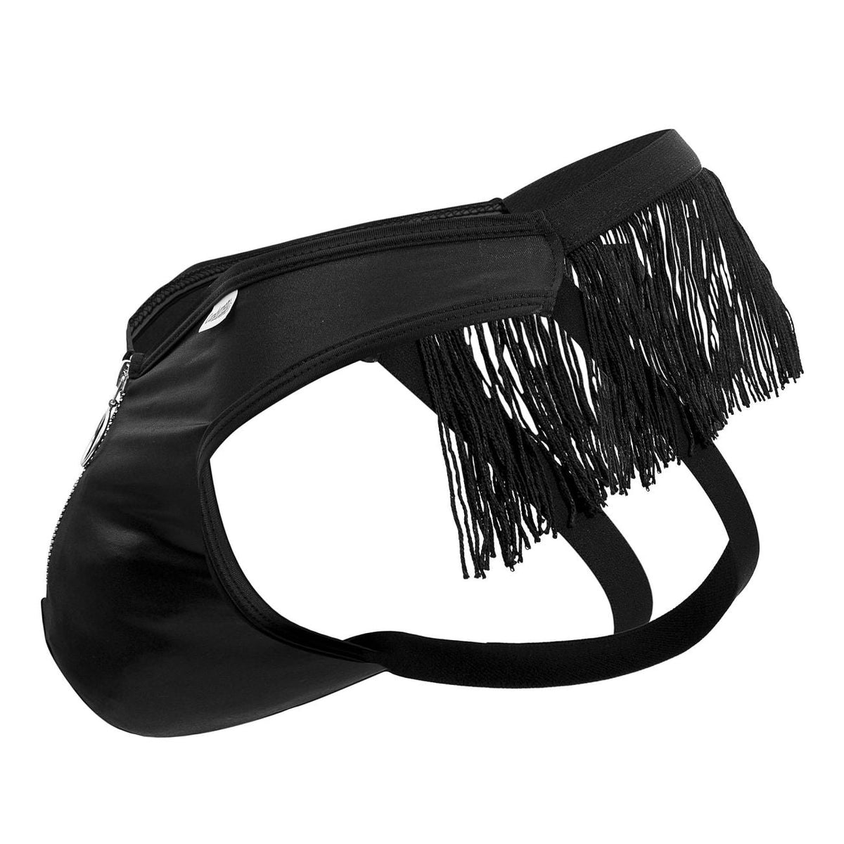 CandyMan Fringe Jockstrap - Black